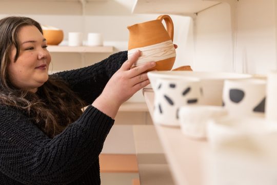 Student Intern Position Opens Pottery Studio Doors